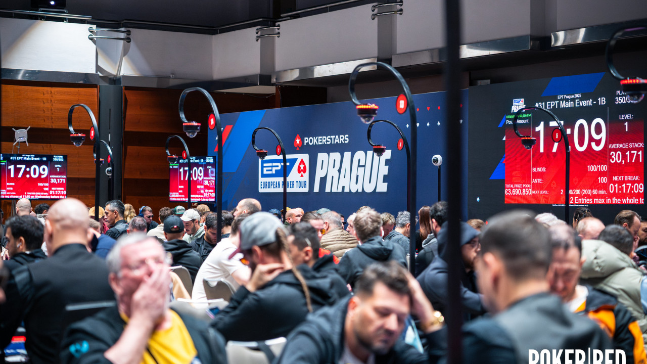 Ya suenan las fichas en el Hilton Prague con el Día 3 del Main Event 