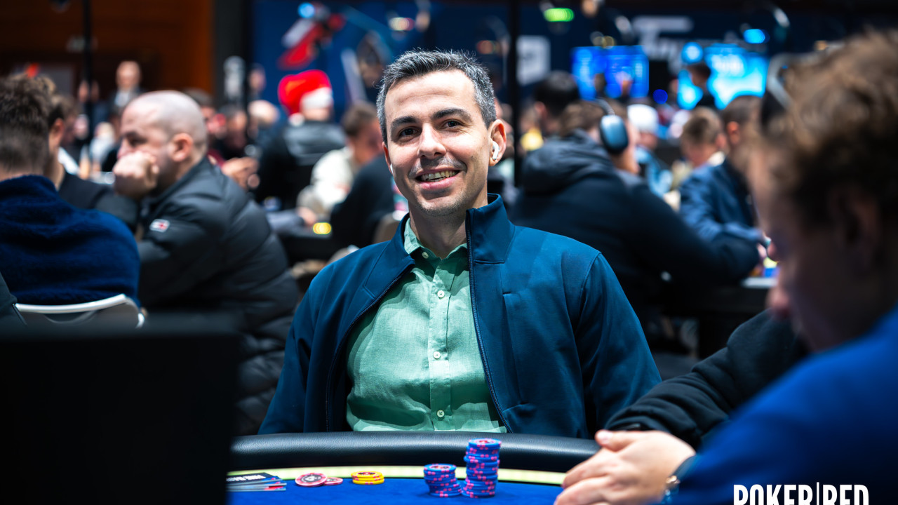 Lander Lijó y Adrià Calonge, en el Día 2 del EPT High Roller