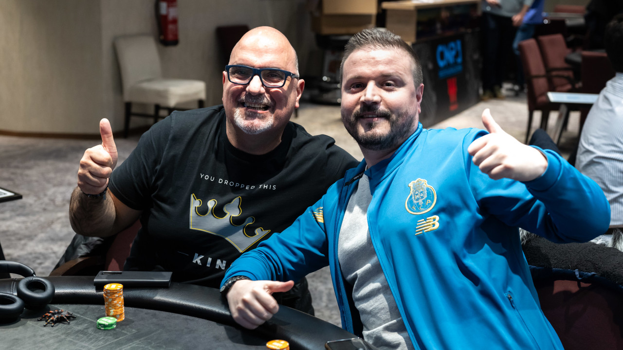 Descanso de la cena en el Main Event