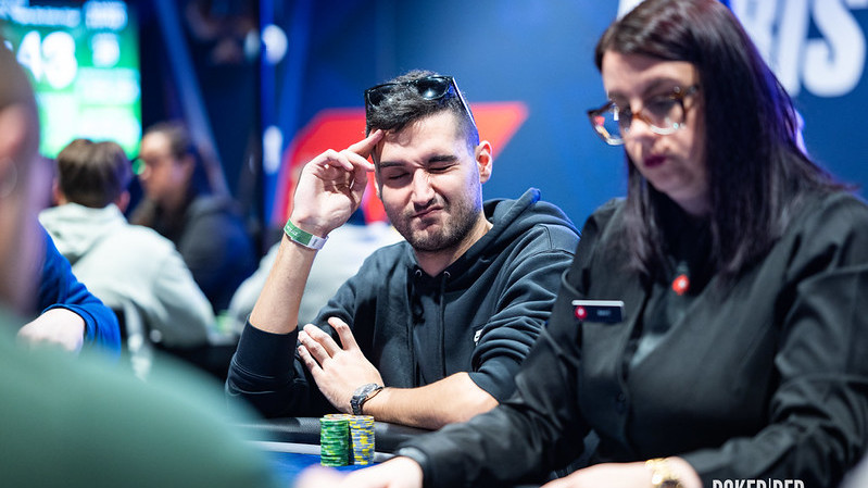 Juan Espín está a un paso de la FT en el 1k€ NLH Single Re-Entry