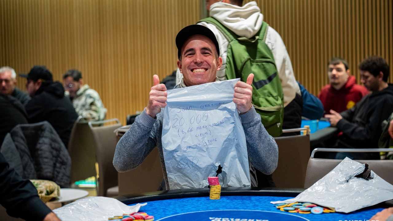 Jordi Granell no consigue remar sus maravillosas 6.66 ciegas