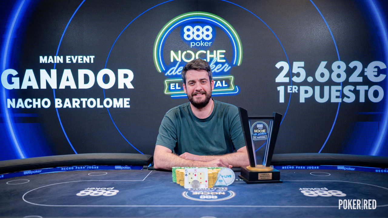 ¡Nacho Bartolomé es el campeón del Main Event!