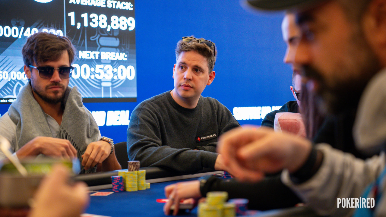 Elías Gutiérrez y Malaka van volando en el 25k€ EPT High Roller