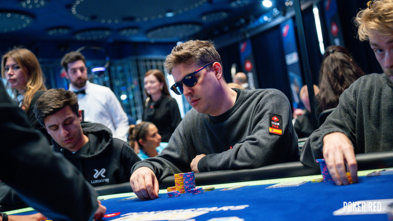 Elías Gutiérrez y Jon Ander Vallinas, en plena burbuja del EPT High Roller
