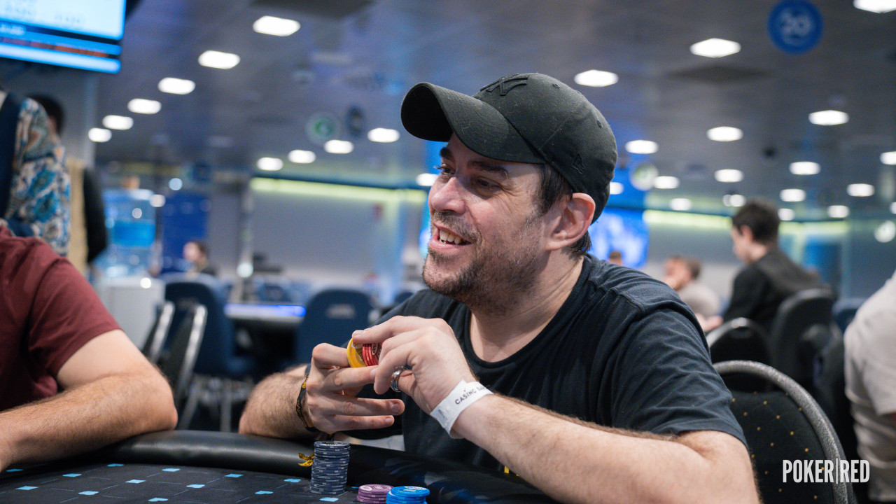 Alberto Díaz, protagonista del primer all-in del día