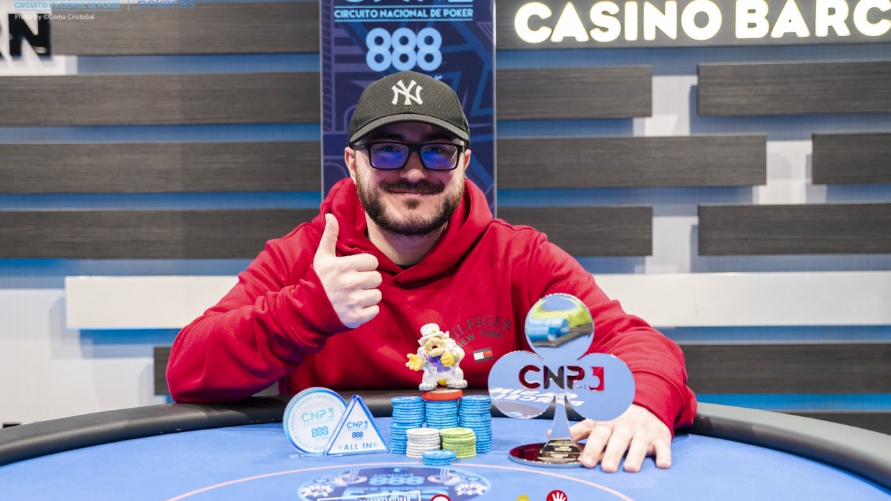 Sergio López brilla en el High Roller y se lleva el trébol que le acredita como campeón