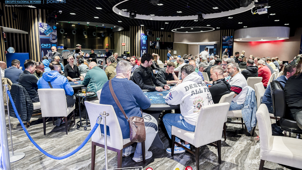 Último nivel de registro en el CNP Sevilla Main Event