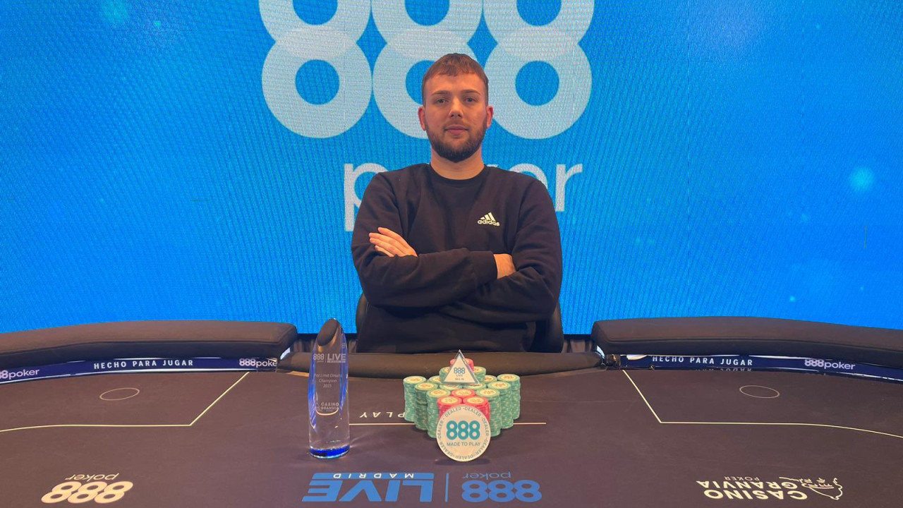 Andrés Martín se proclamó campeón del Pot Limit Omaha