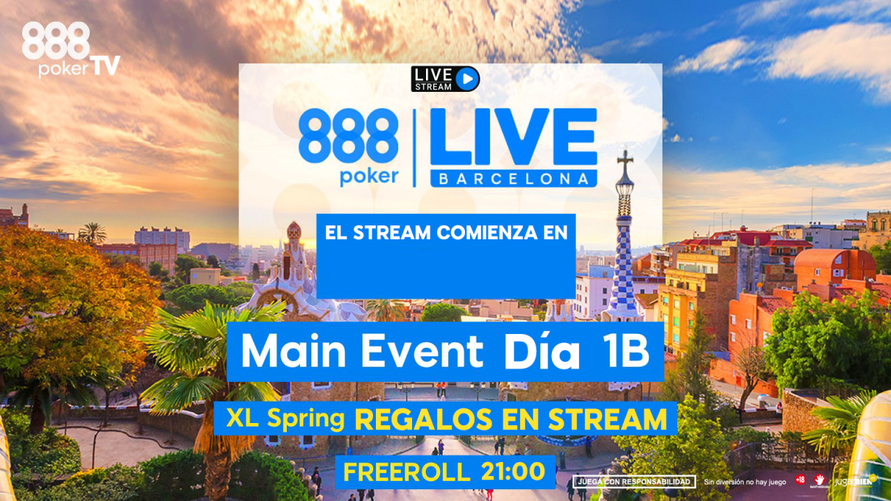¡Comienza la Tv Table del Día 1B del Main Event!