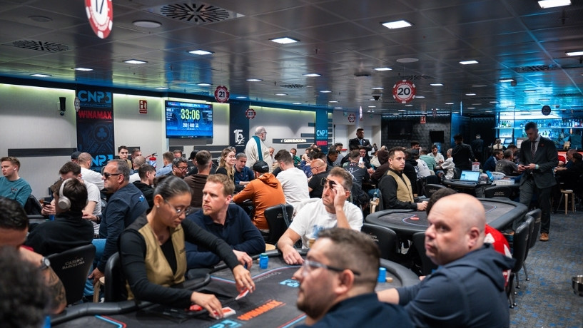 Descanso de la cena en el Main Event
