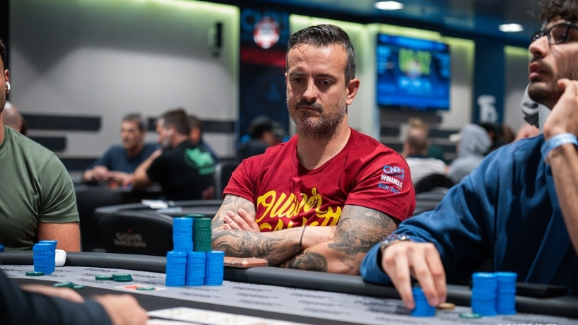 Fran López golpea primero en el 3-handed... ¡double up!