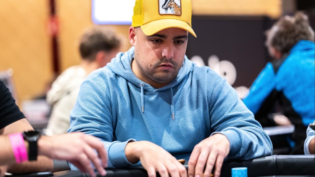 Chipcount destacado antes de la fase de burbuja 
