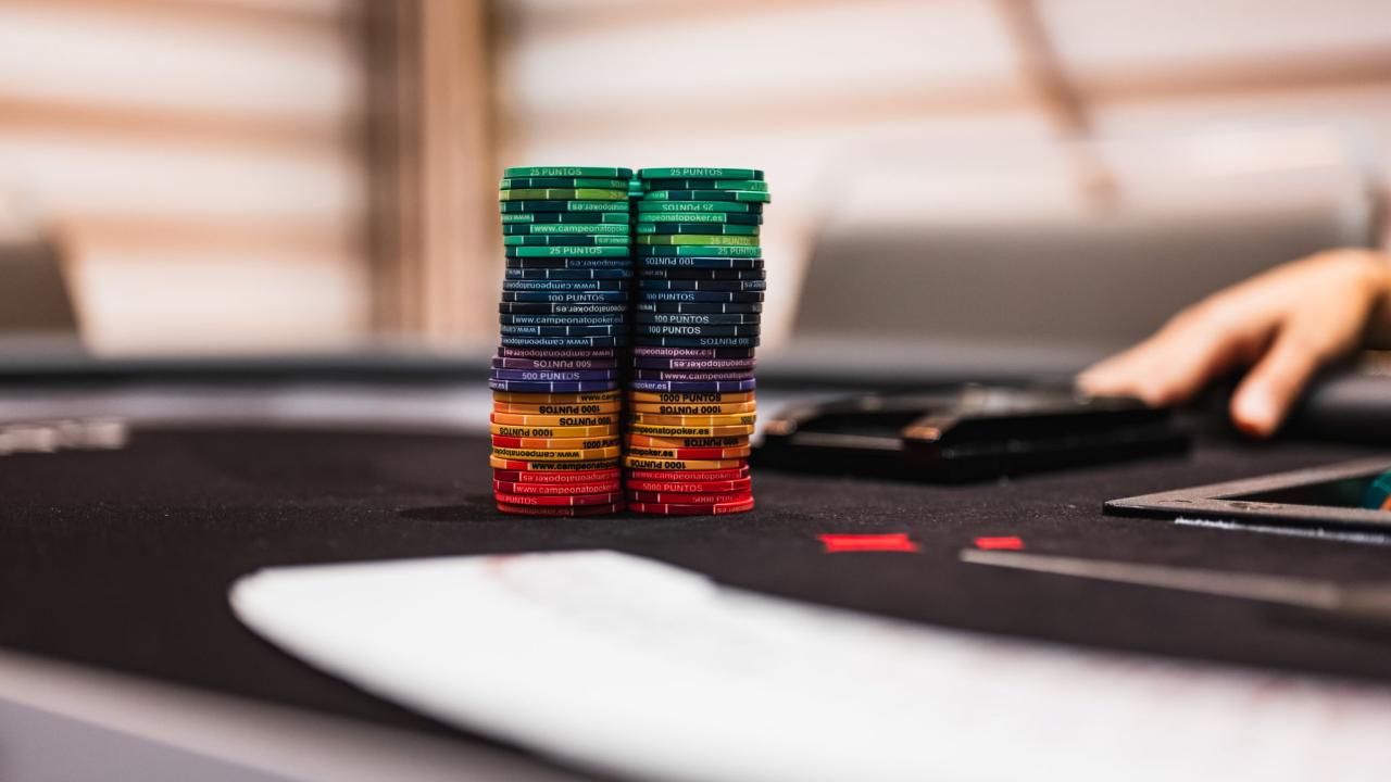 Primera tanda de chipcounts Main Event Día 1D