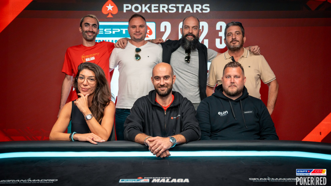 Comienza la mesa final del Main Event del Estrellas Poker Tour Málaga 2023
