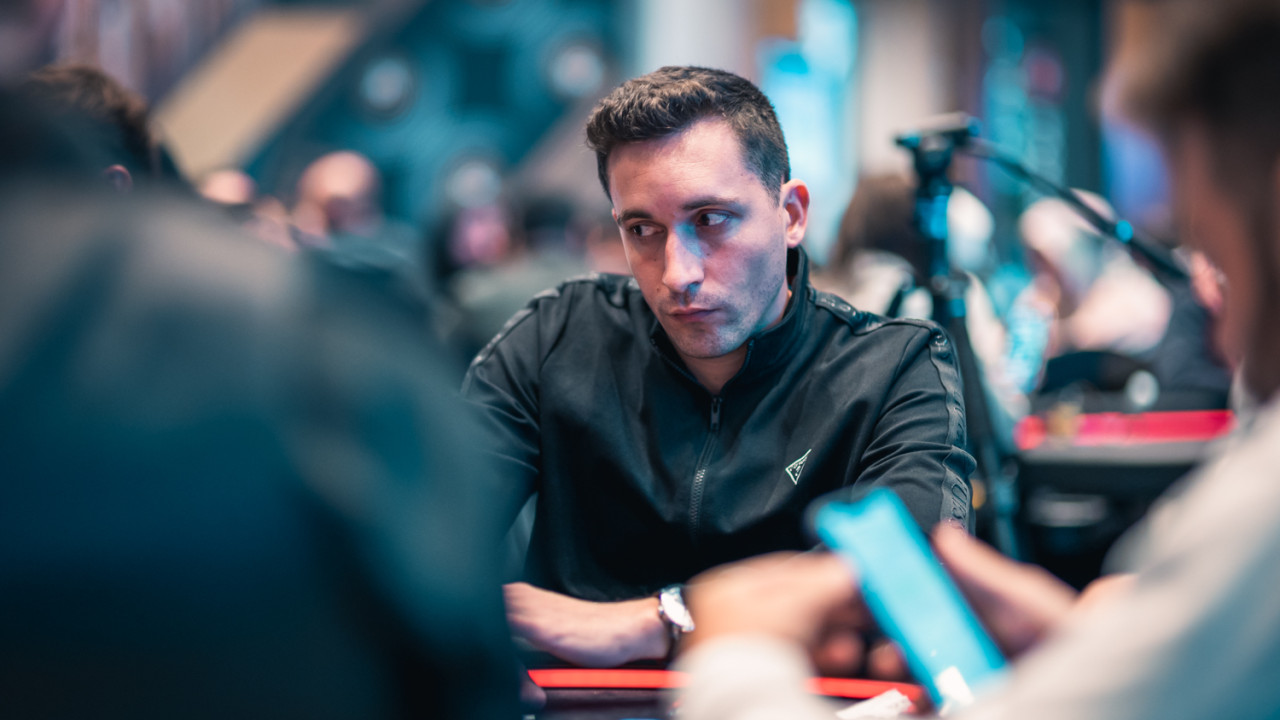 Javier Caballo no ha podido remar y ha caído en el 1B