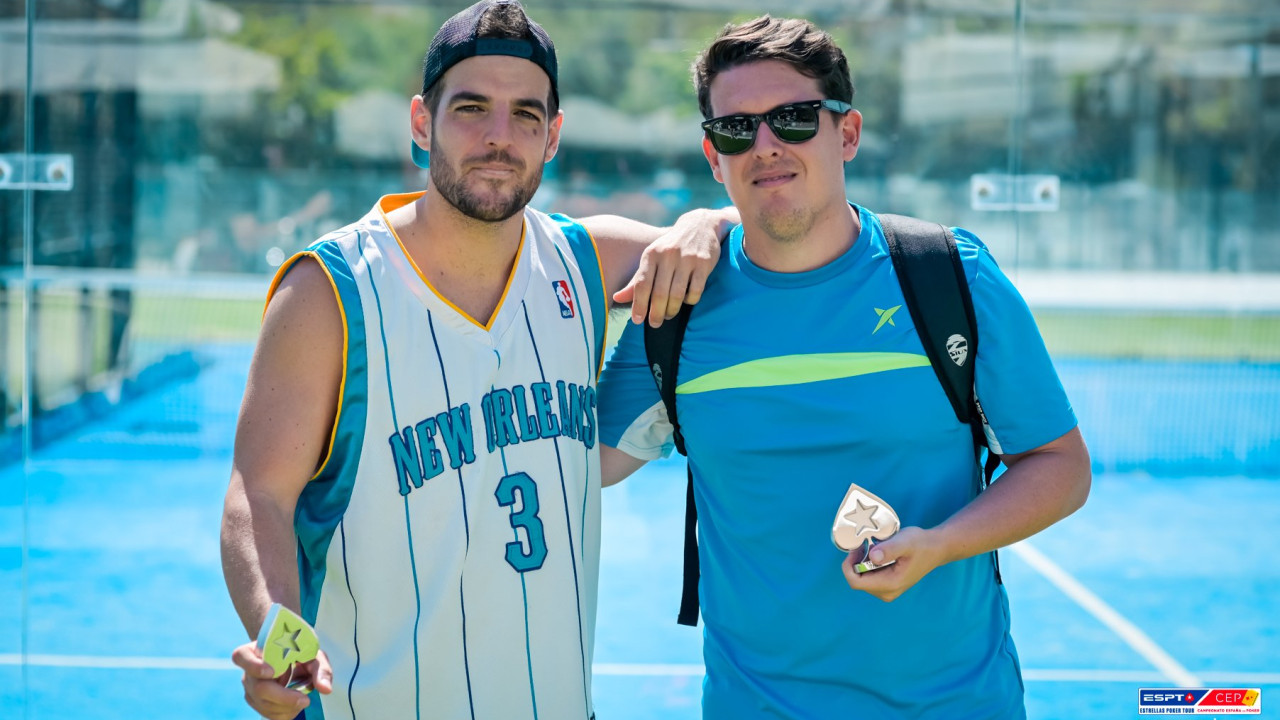 Tommy Padilla y Guille Ruiz ganan su pica gracias al torneo de pádel 