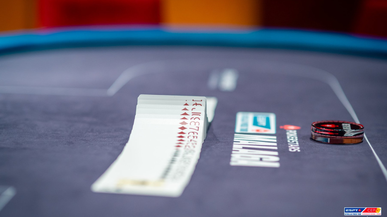 Dinner break en el Main Event 1B 