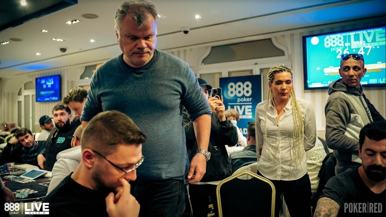 Liutauras Armanavicius se convierte en el bubble boy del 888poker LIVE Madrid