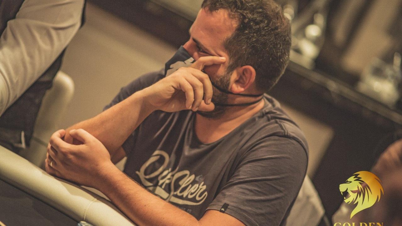 Algunos chipcounts del Platinum High Roller cuando llegamos al último nivel del Día 1
