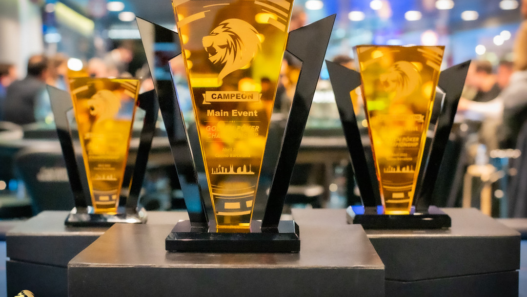 Habrá trofeo para los 3 primeros del Main Event