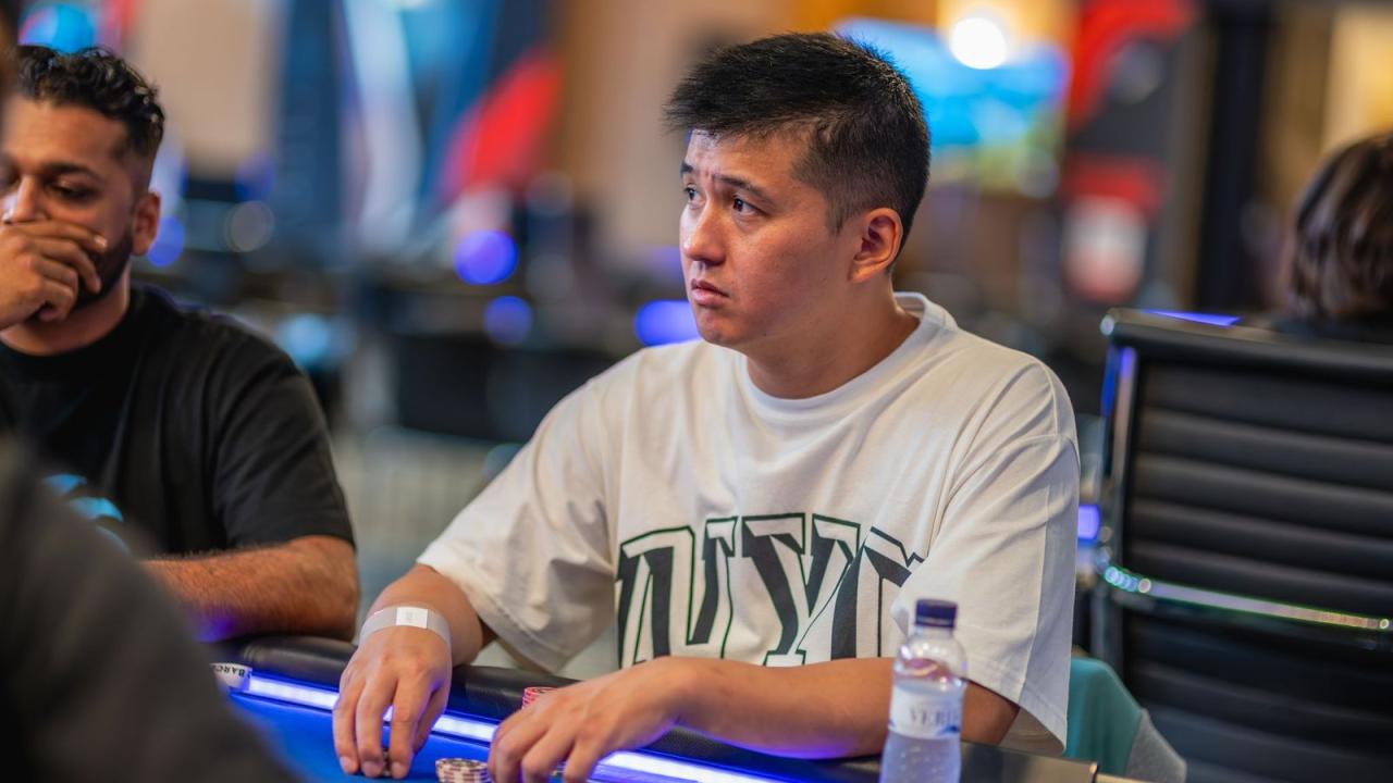 Second Chance Ka Kwan Lau 'Kaju', líder del High Roller a fatla de 14 jugadores