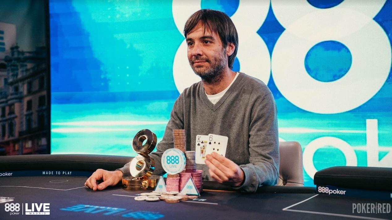 Adrián García gana el Evento Principal 888live Madrid por 92.000 €