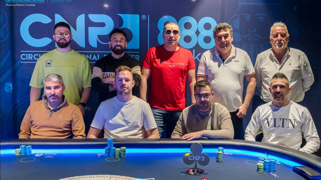 Estos son los integrantes de la Mesa Final del High Roller CNP888 Sevilla 