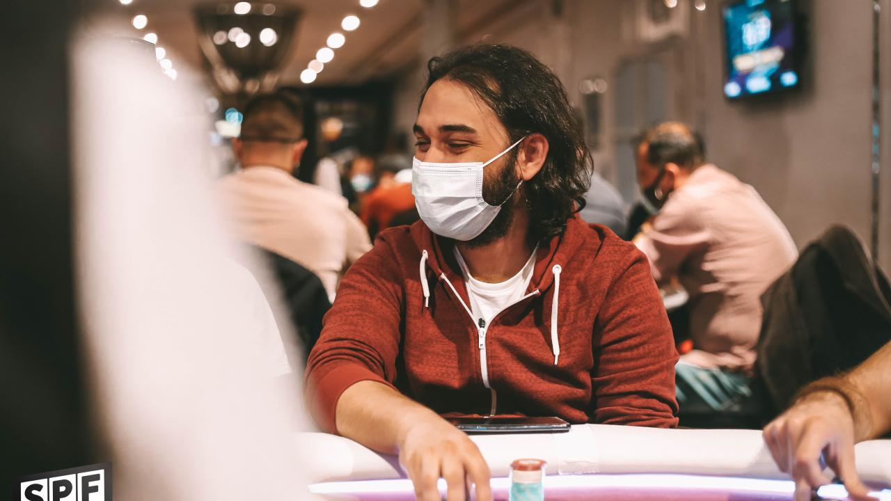 Kike García De Blas gastó todo el run en el High Roller