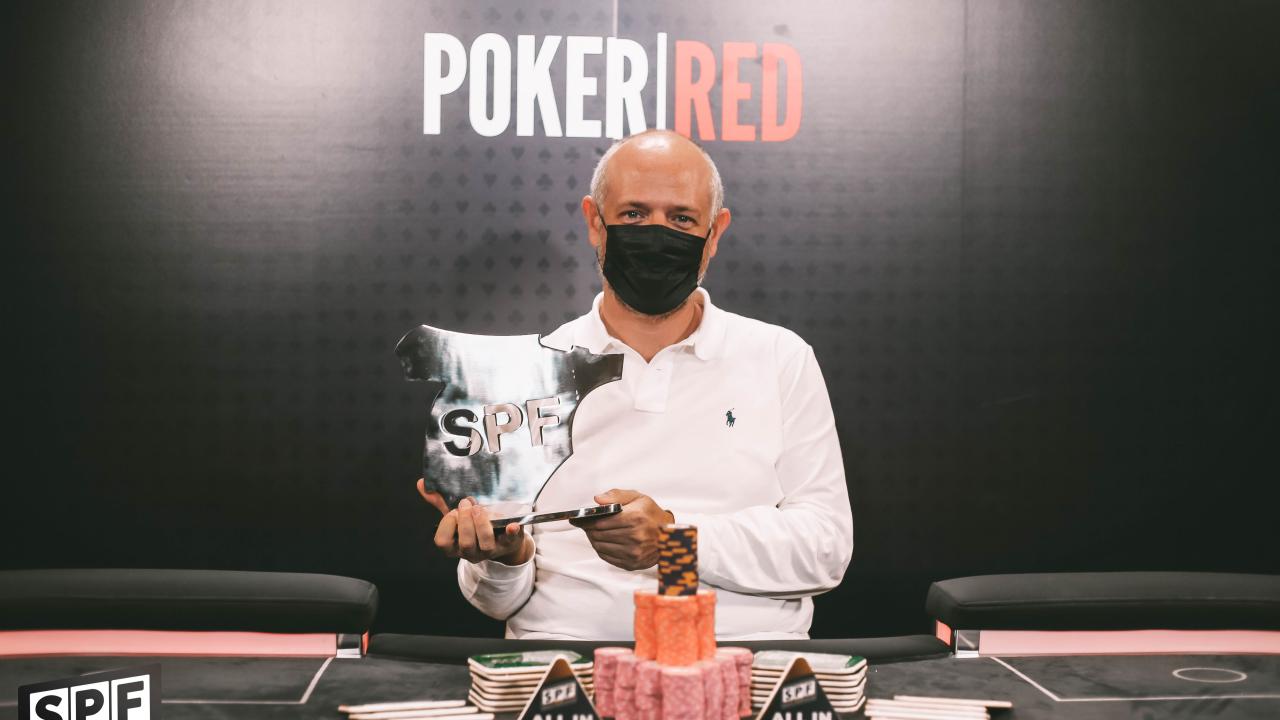 César García campeón del Main Event del SPF Madrid 