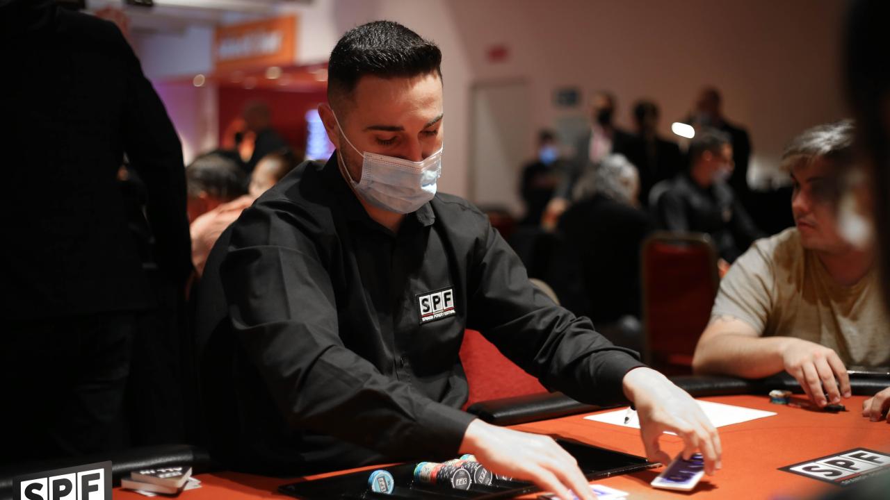 Últimas manos del Día 1A en el Main Event 