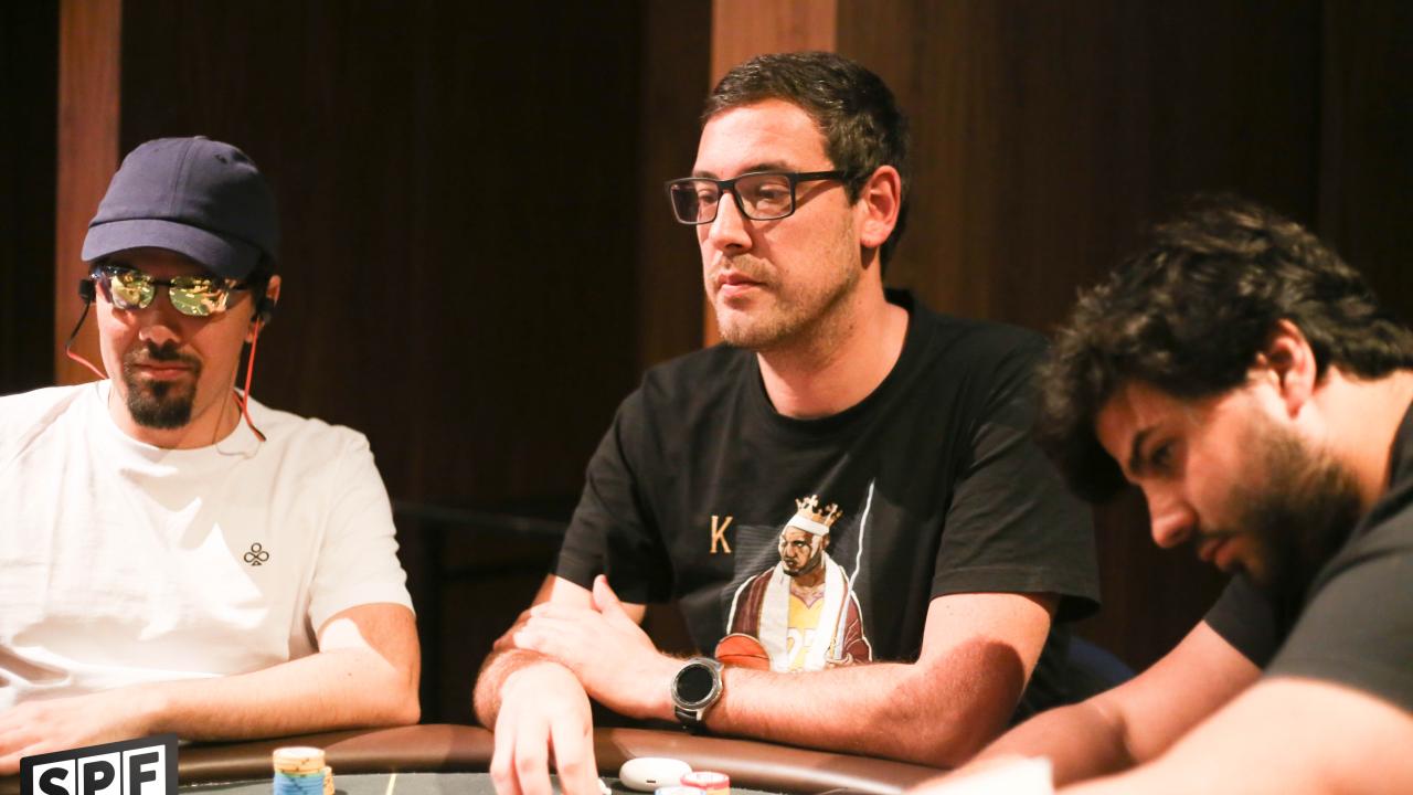 Carlos Correia, otro jugador destacado en el High Roller
