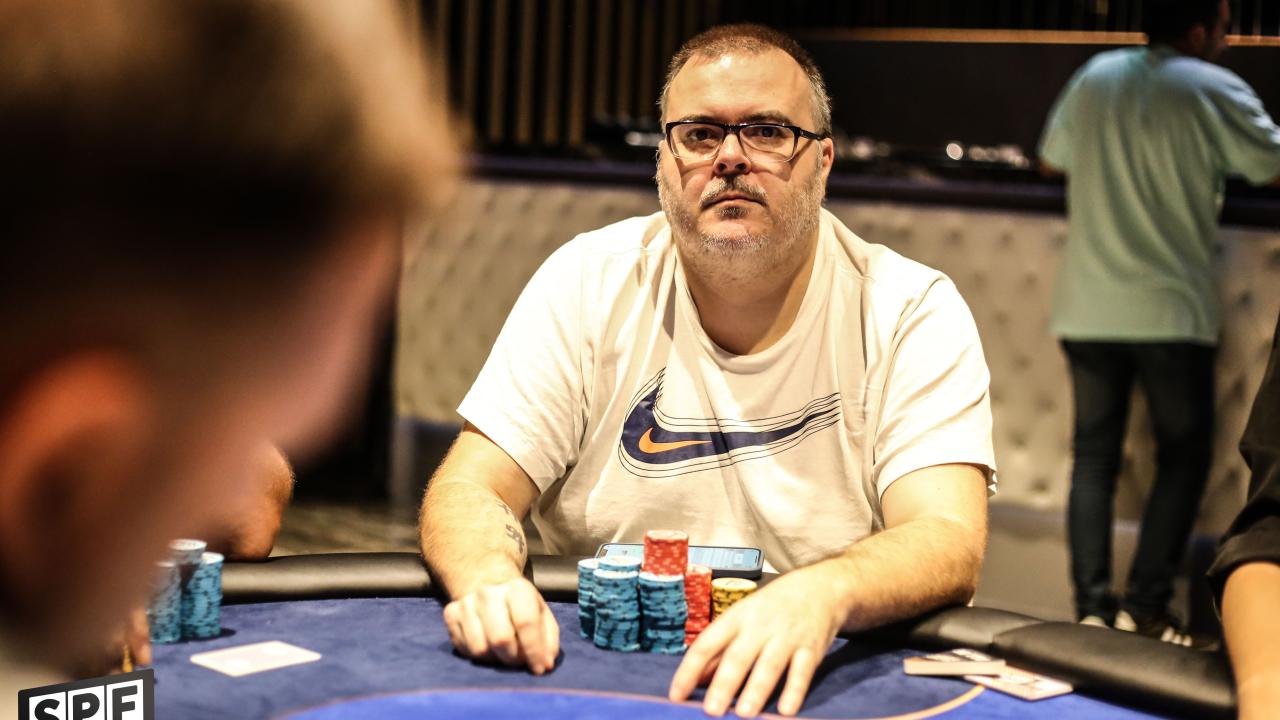 José Carlos López "Joseka" bubble boy del Main Event 