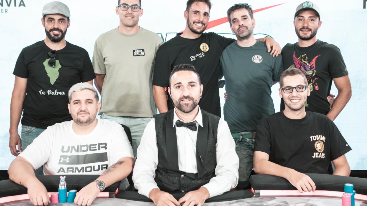 Estos son los integrantes de la mesa final del High Roller 