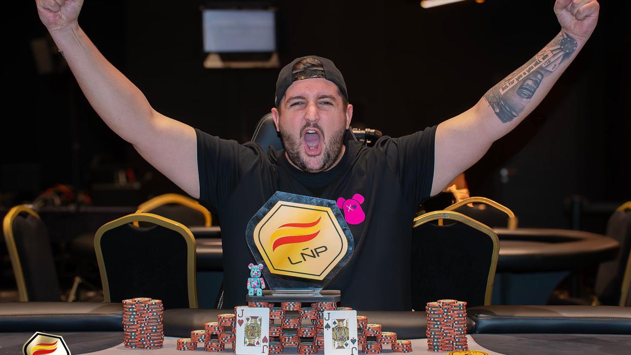 José Luis Criado "JJ" campeón del High Roller LÑP6 Castellón