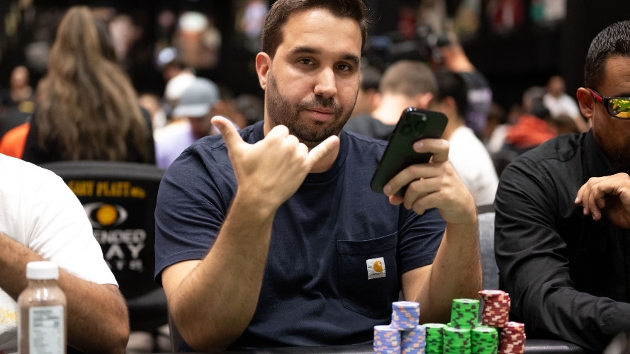 Alejandro Pérez 'Turu' se despide del Main Event WSOP en 93ª posición