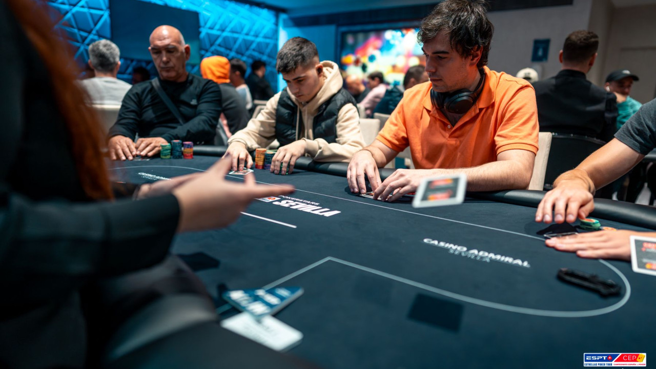 Chipcounts destacados antes de la fase de burbuja 