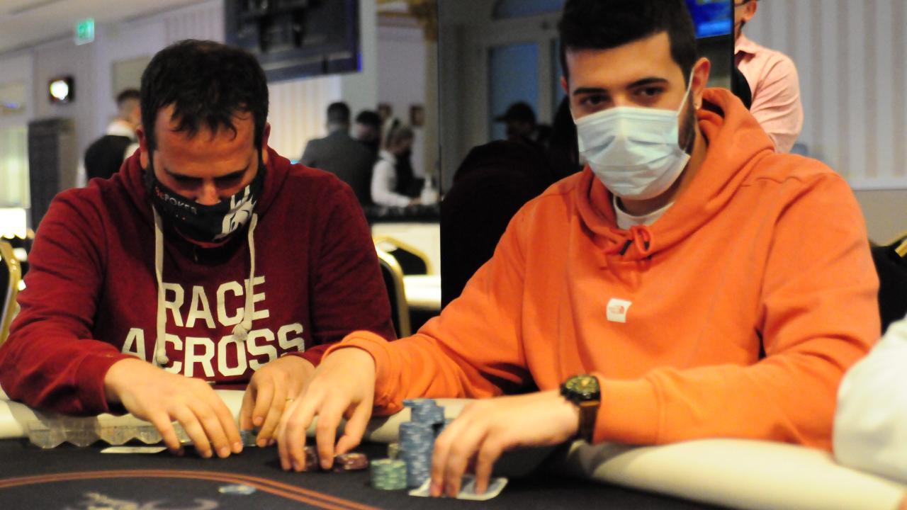 Registro cerrado con Alejandro Ganivet, "Tanqueta", Chipleader en 33 left y con 17k on top