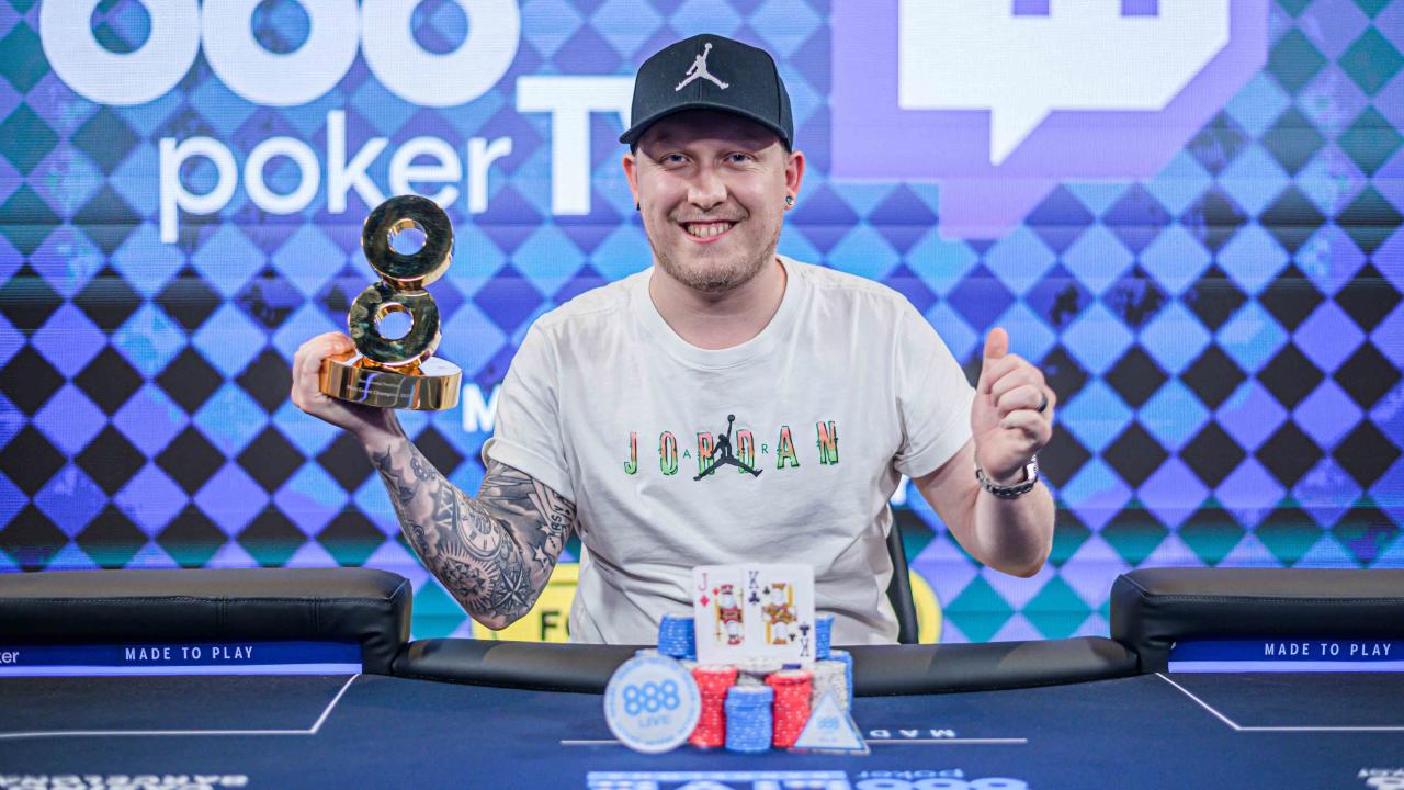 ¡Sandro Hauser, campeón del Main Event 888Live Barcelona por 56.800 €! 