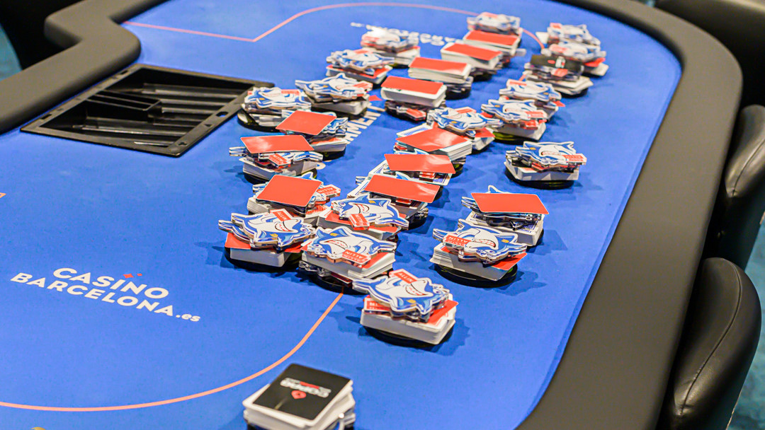 Shuffle up and deal en el Casino de Barcelona