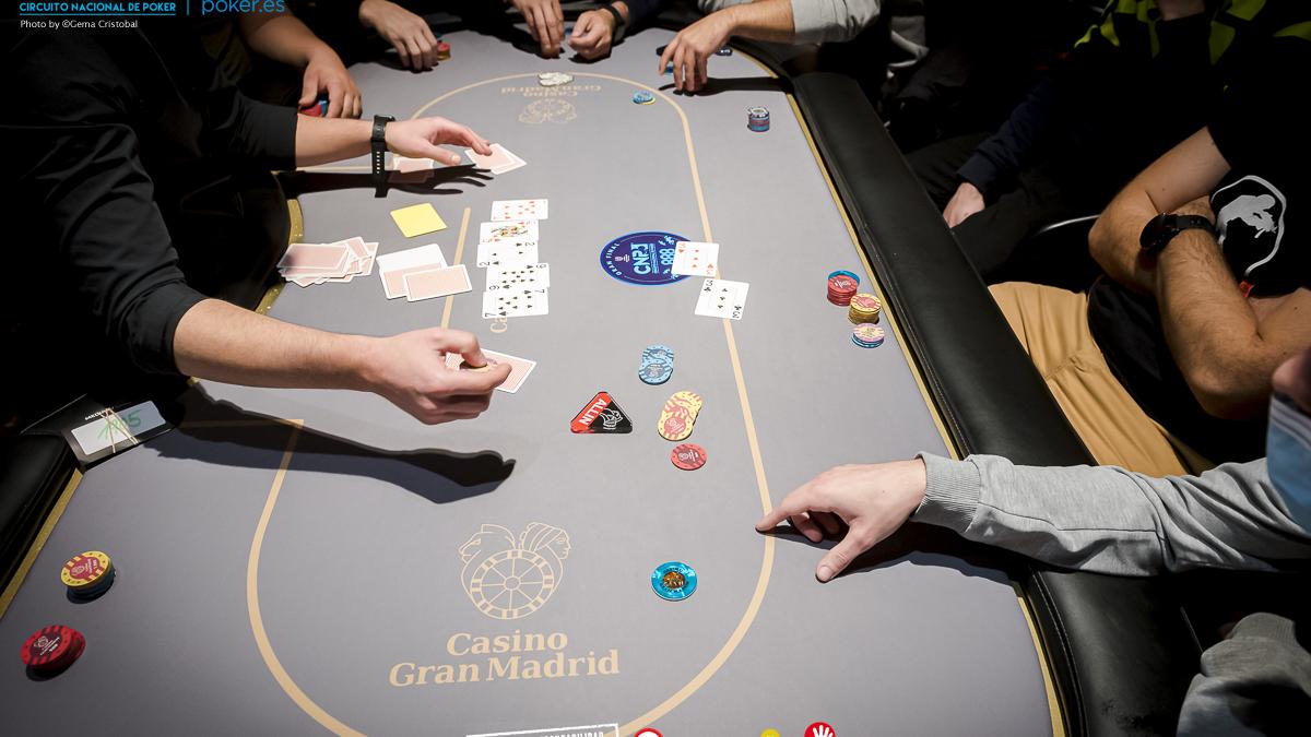 Tres últimas manos del día 1C