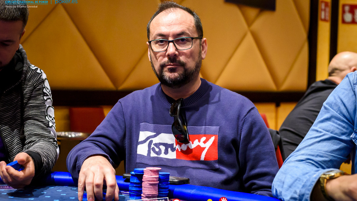 José Antonio Plaza es el 10º clasificado. ¡Tenemos Mesa Final del Main Event CNP888 Málaga!