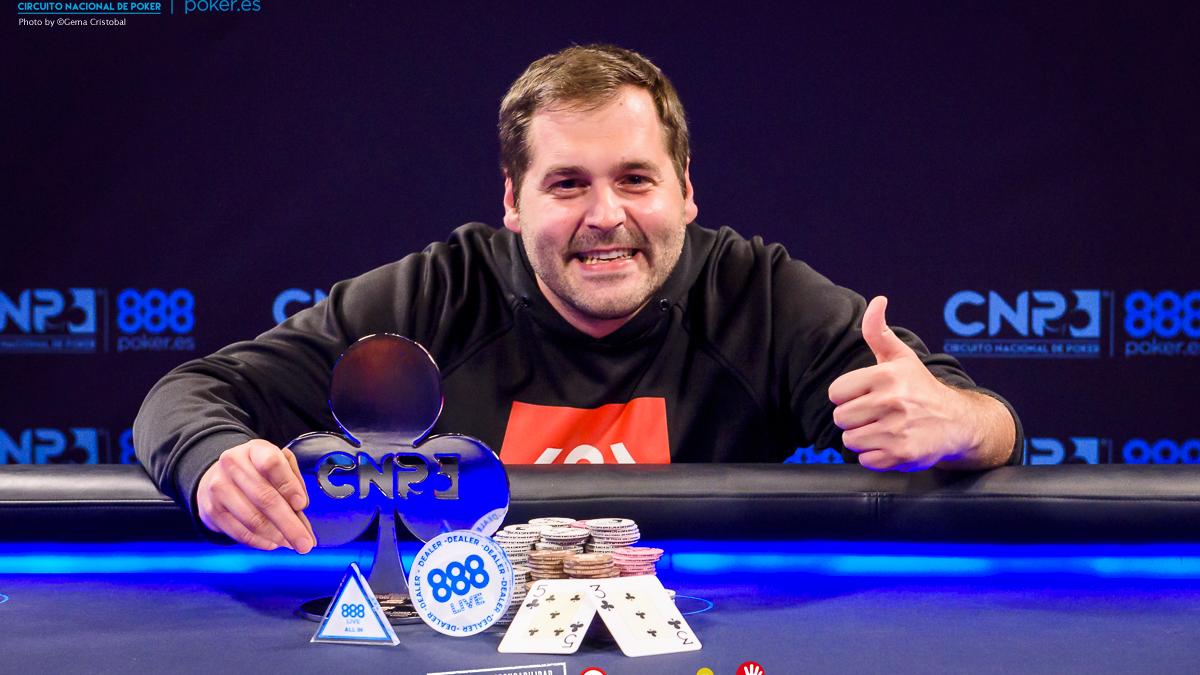 Norberto L. se proclama campeón del Main Event CNP888 Málaga