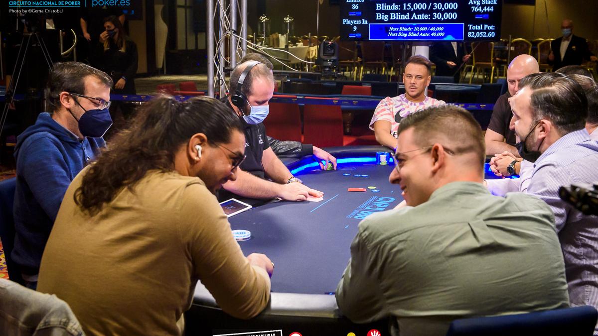 Ramón Fernández y Dimitry Blyumin caen en 9ª y 8ª posición del High Roller CNP888 Málaga