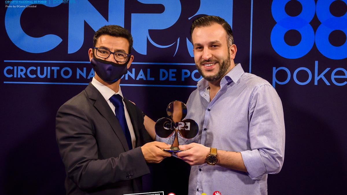Entrtevista a Khashayar Mogghadam, ganador del High Roller CNP888 Málaga