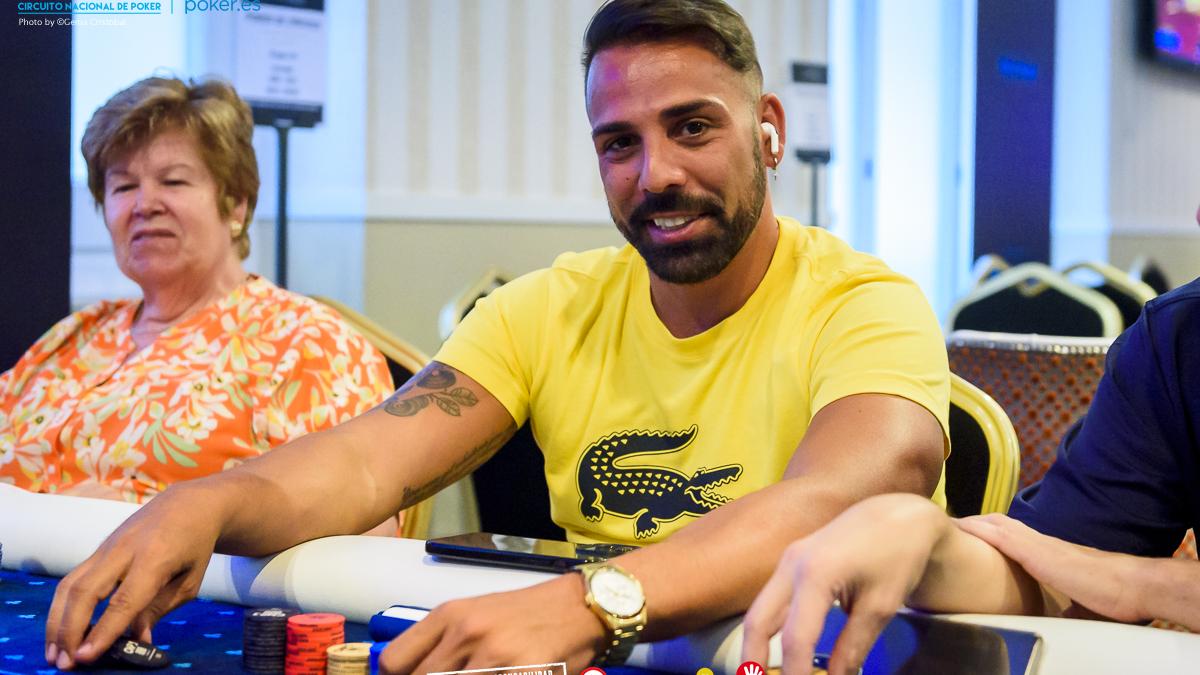 Nacho Martín se despide de este día 1B del Main Event tras la cena