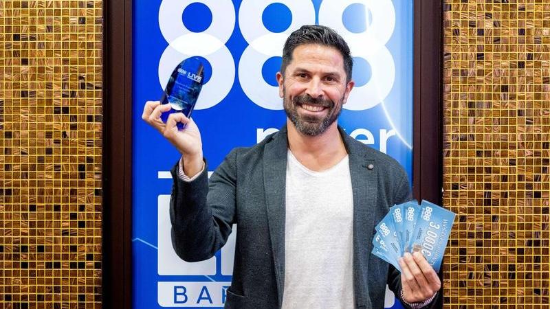 Cedric García gana el Mystery Bounty 888poker Live Barcelona