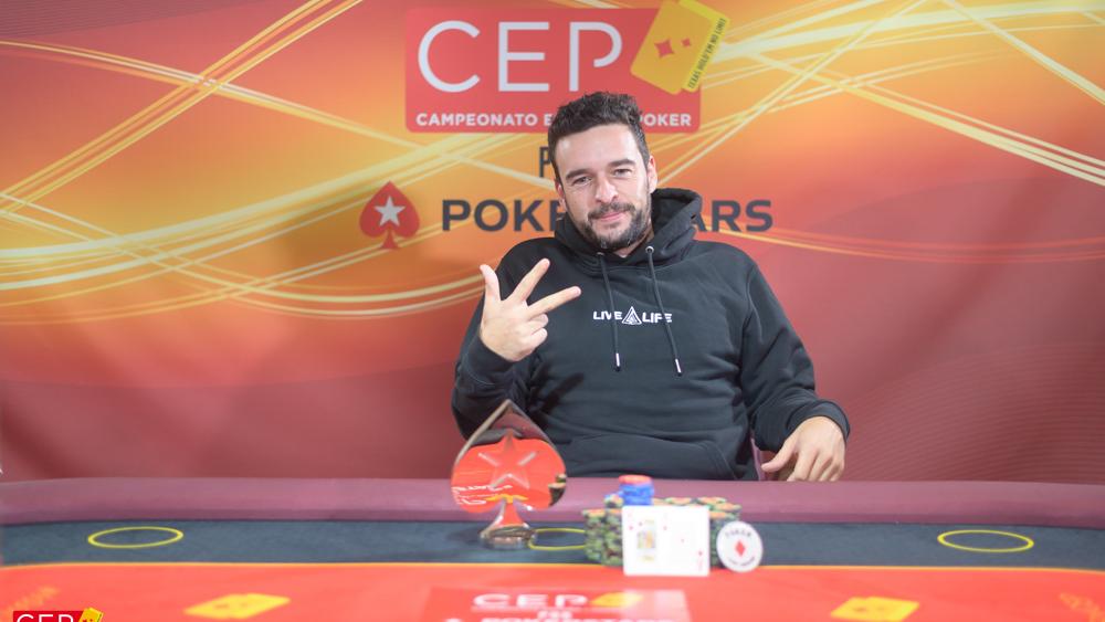 Henrique Rodrigues campeón del CEP por PokerStars Barcelona 2021