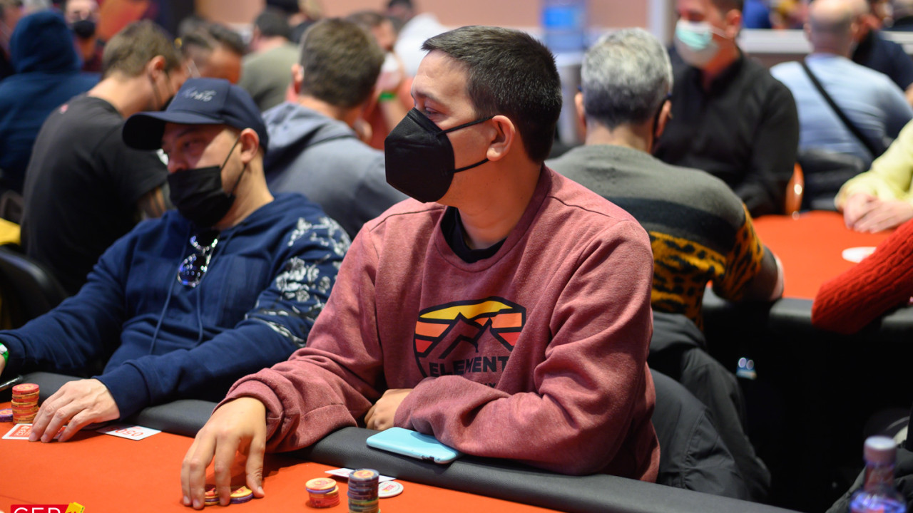 MrGhalys, de nuevo en la mesas del Main Event CEP Donosti
