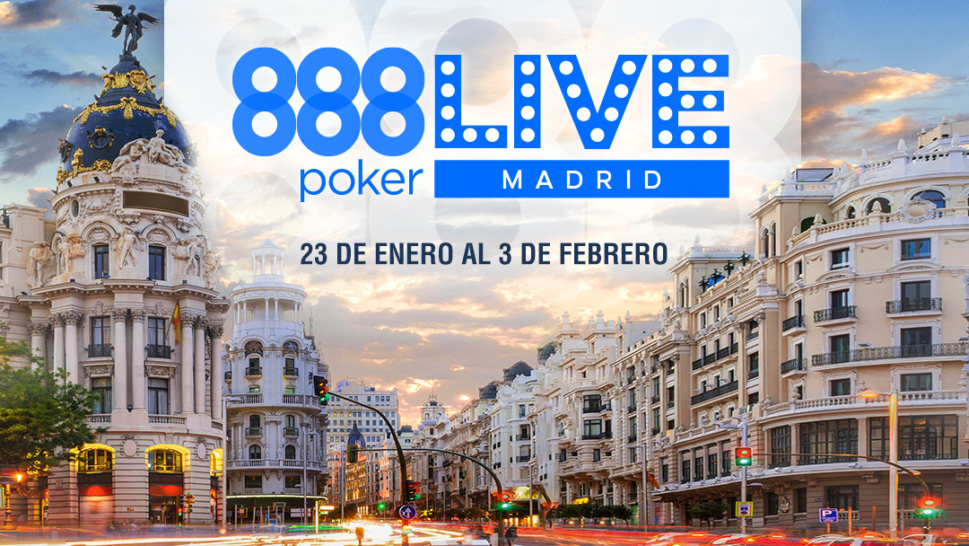 ¡Arranca el 888 Live Madrid! 