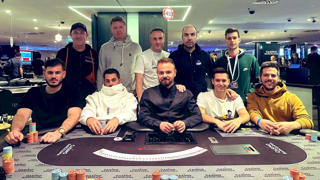 3-handed en el Second Chance con Ignacio Molina líder